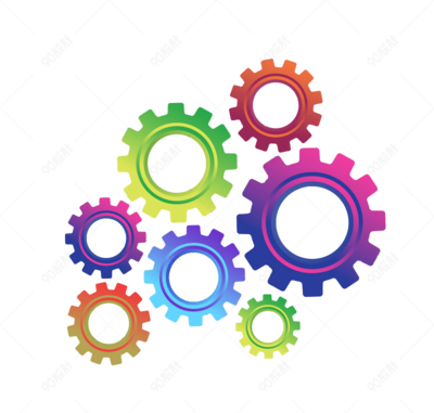 彩色齒輪 科技與美學的交融