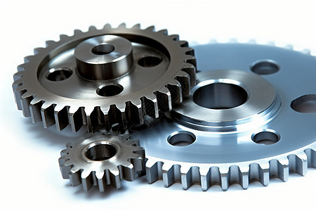 汽車制動盤與鏈輪 工業產品的靜物攝影藝術